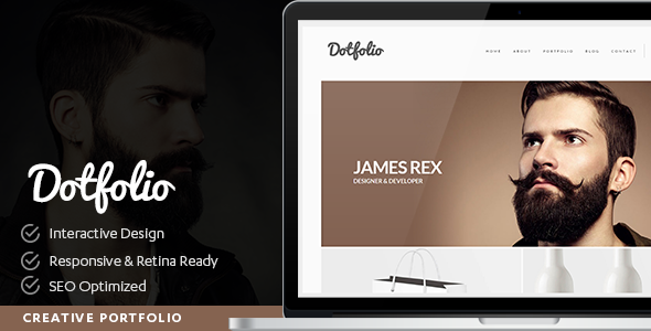 Dotfolio - Creative WordPress Theme Logo
